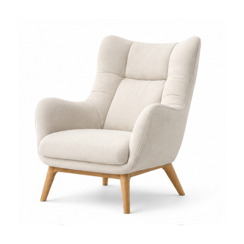 Aurora Wingback Lounge Chair - image 2