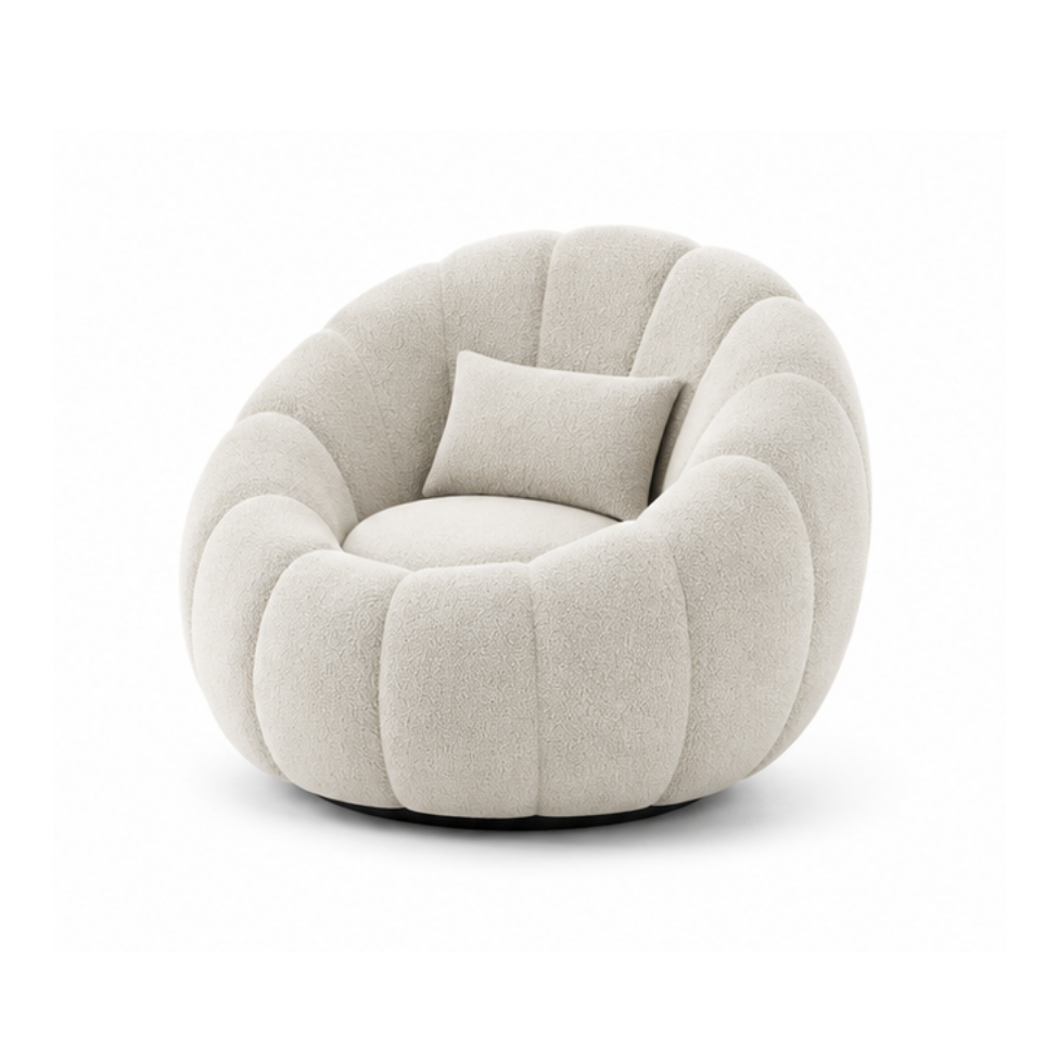 Nuvola Pumpkin Swivel Chair - image 2