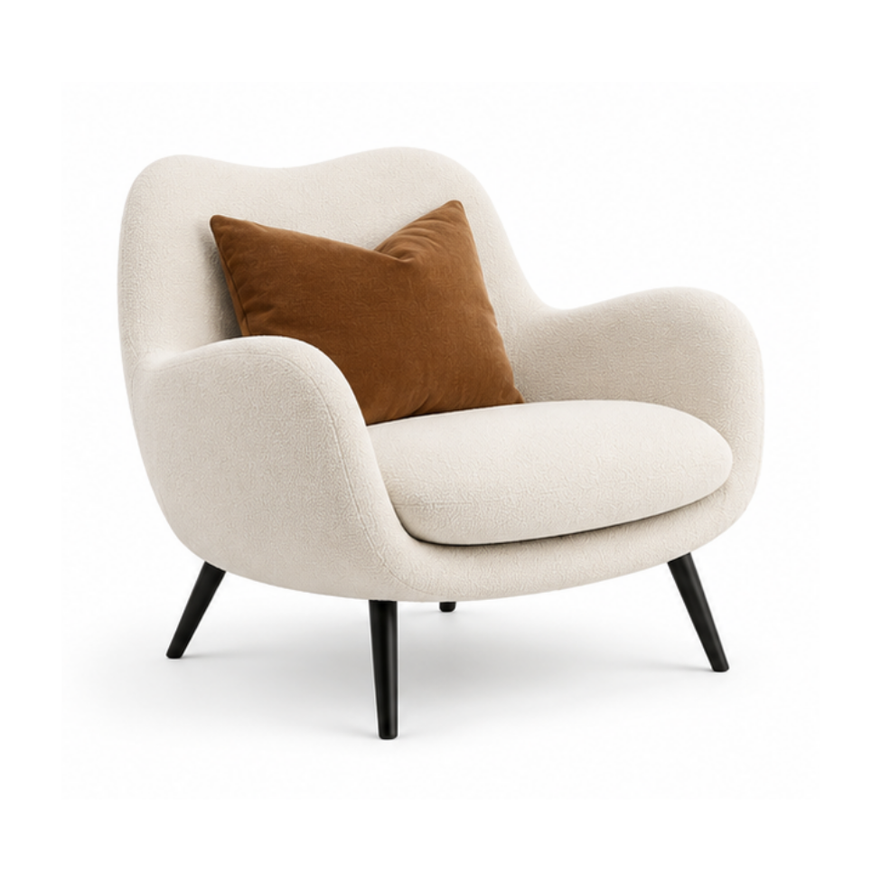 Luna Cloud Accent Chair - image 3