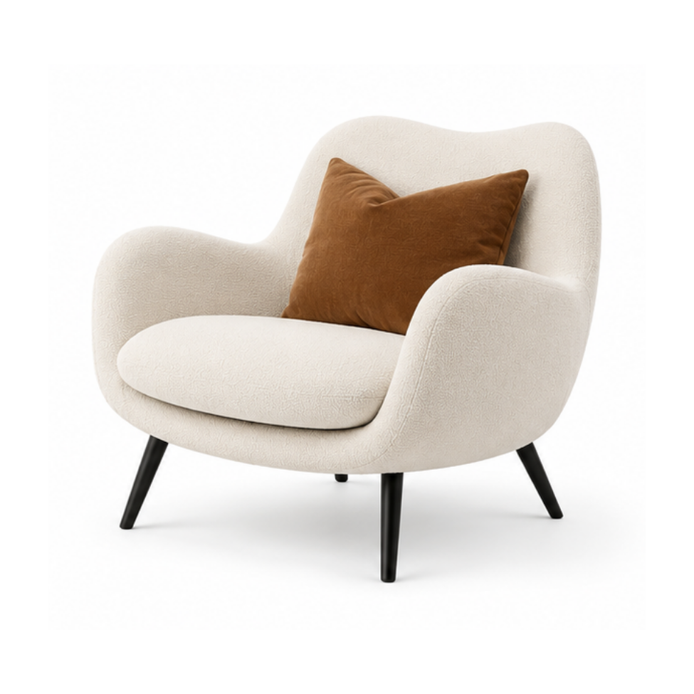 Luna Cloud Accent Chair - image 2